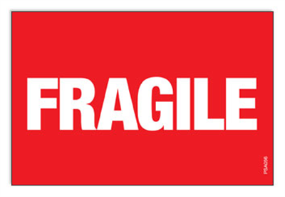 PSA056 - Fragile Sticker