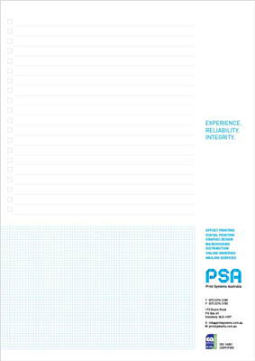 PSA022 - A5 Notepads 