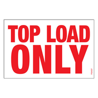 PSA057 - Top Load Only Stickers PSA057 - Top Load Only Stickers