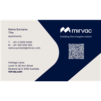 TESTMirvac QLD Business Card